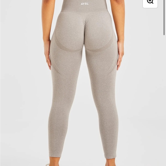 AYBL - Taupe Marl Empower Seamless Leggings size M - Picture 3 of 10